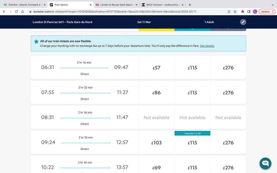 The Eurostar 'ghost train' causing algorithms to fail